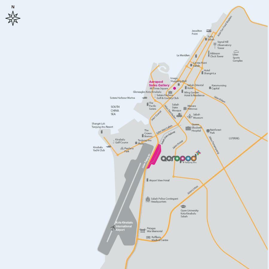 Flypod Hotel Kota Kinabalu Zewnętrze zdjęcie